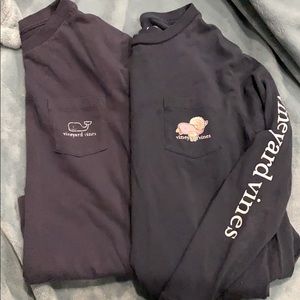 2 Boys vineyard vines shirts